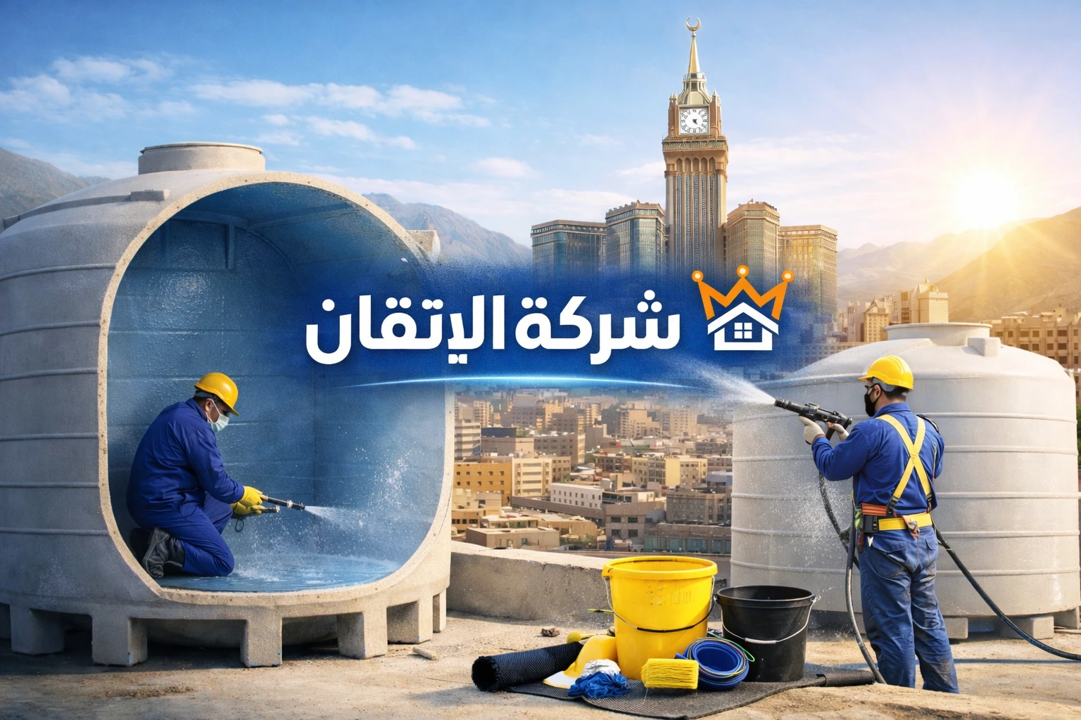 شركة تنظيف خزانات بمكة