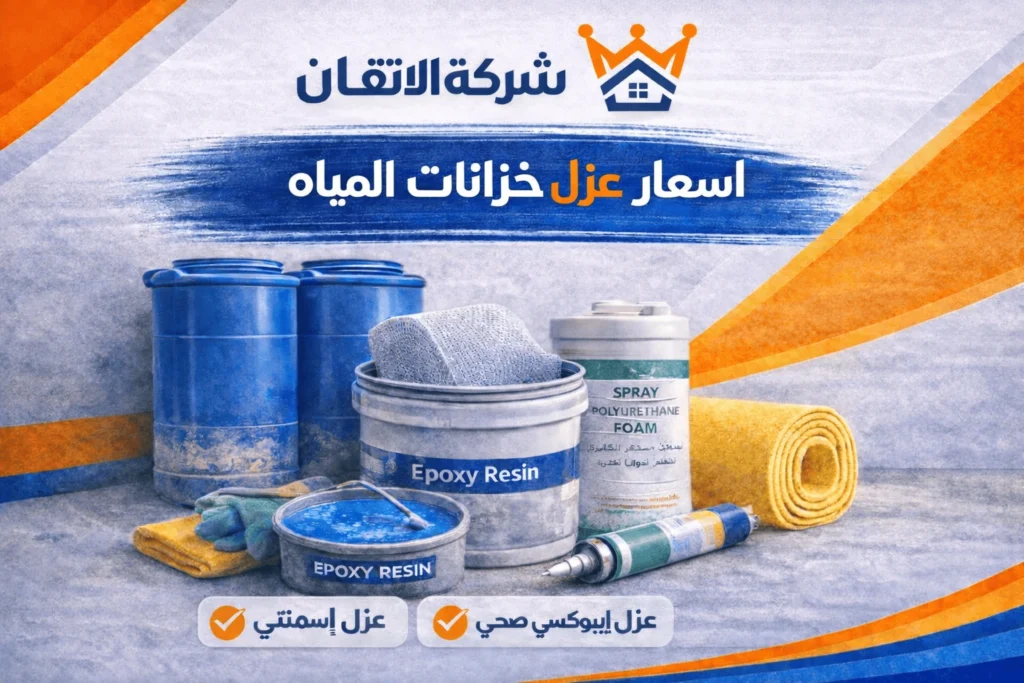 أسعار عزل خزانات المياه