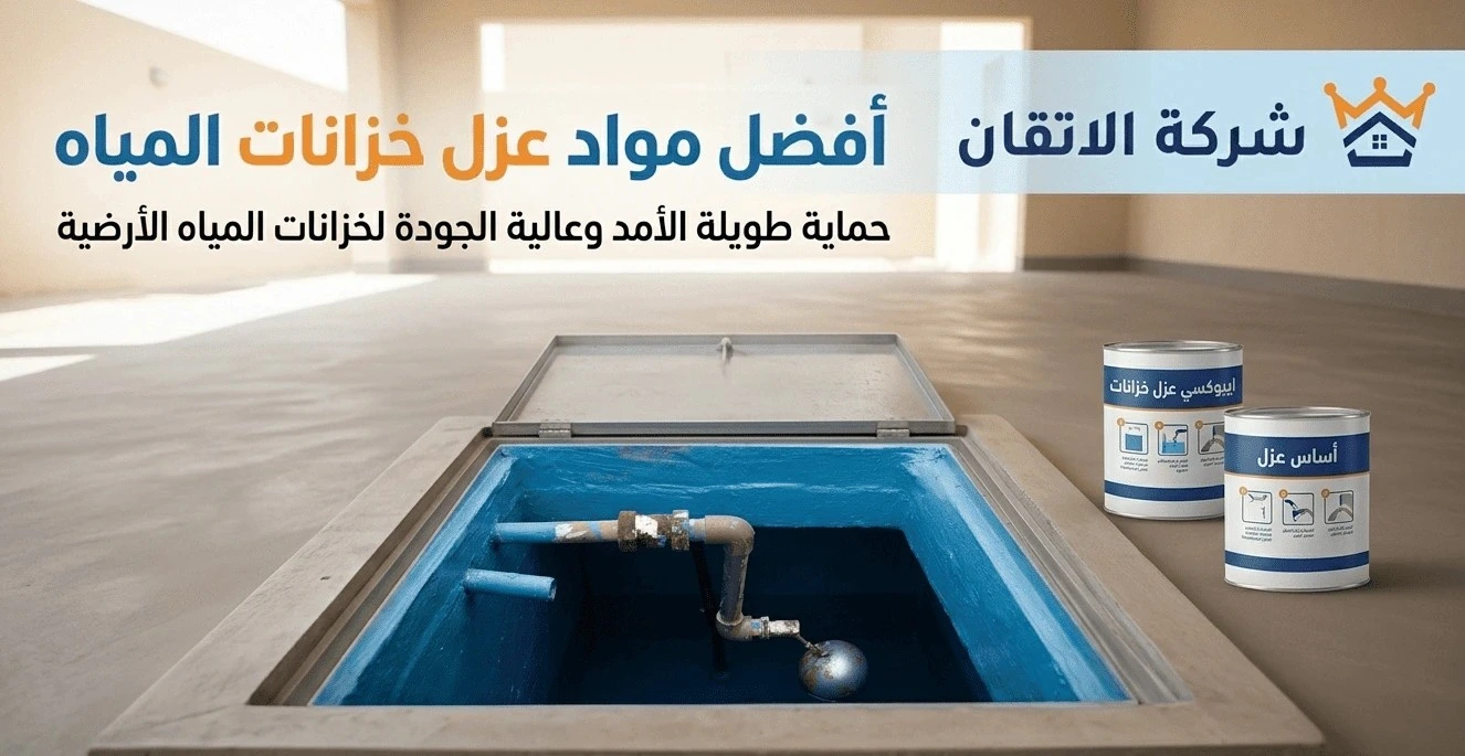 أفضل مواد عزل خزانات المياه